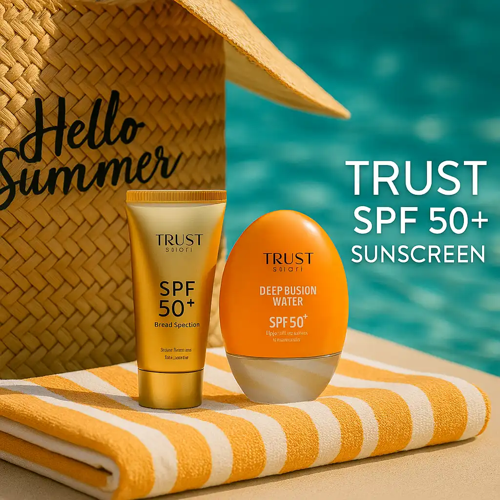 چرا کرم ضد آفتاب SPF 50+ تراست بهترین انتخاب برای پوست شماست؟