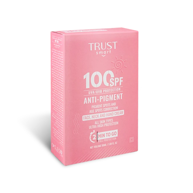 کرم ضدآفتاب SPF100 تراست اسمارت