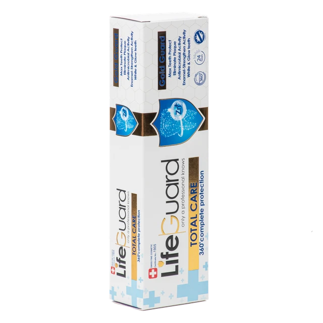 خمیر دندان توتال (Gold Guard) برند لایف گارد با حجم 120 گرم