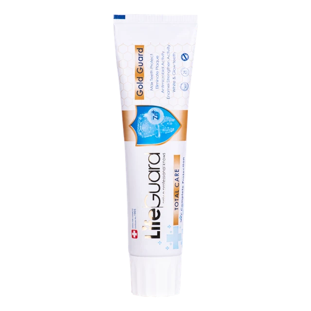خمیر دندان توتال (Gold Guard) برند لایف گارد با حجم 120 گرم