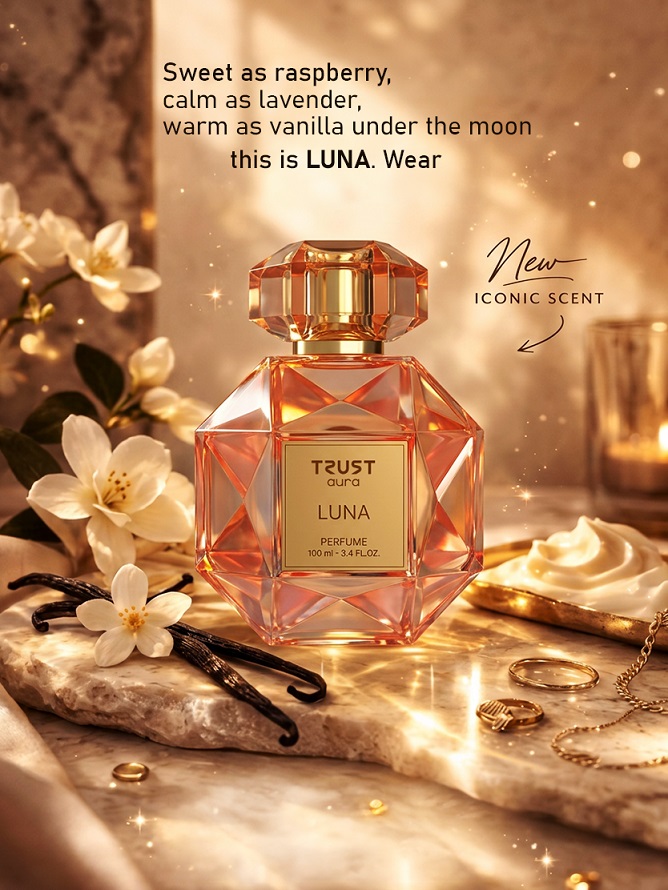پرفیوم زنانه TRUST aura مدل LUNA